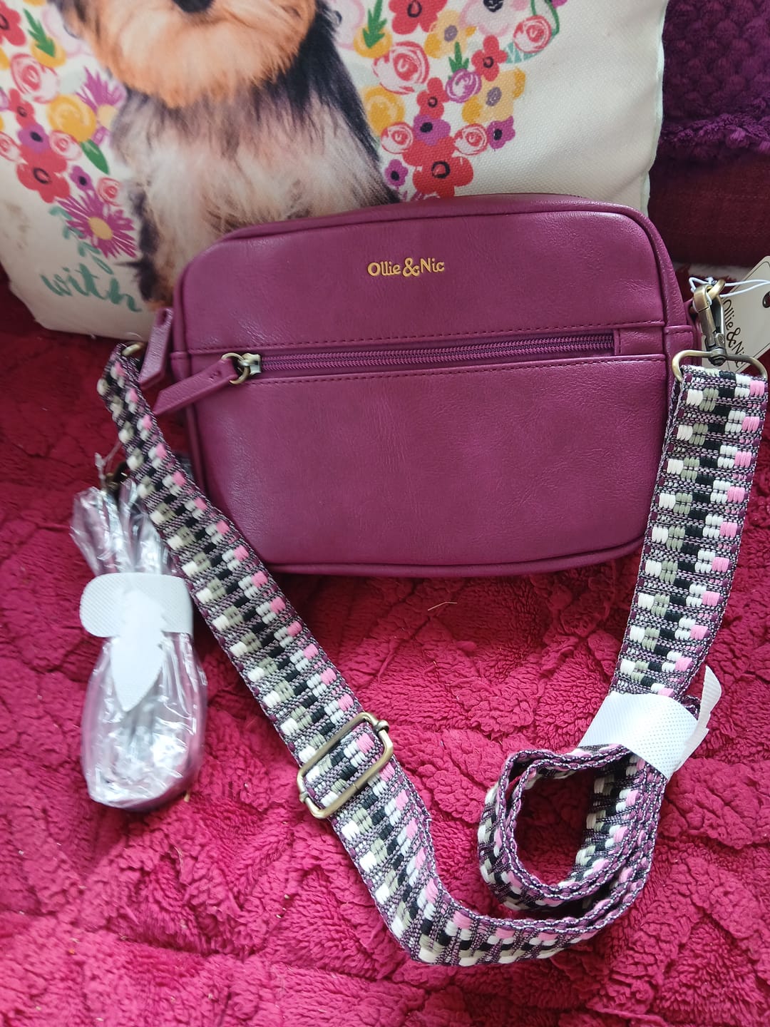 Customer photo review of Gigi Crossbody - Orchid