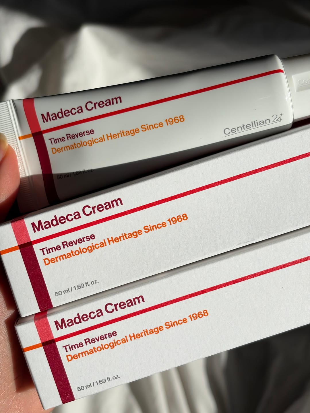Customer photo review of Madeca Cream Time Reverse 50ml