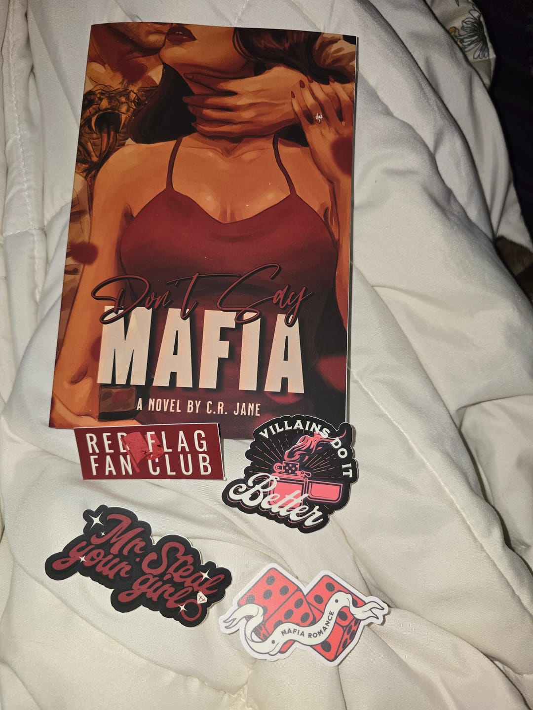 Customer photo review of good girl book club subscription