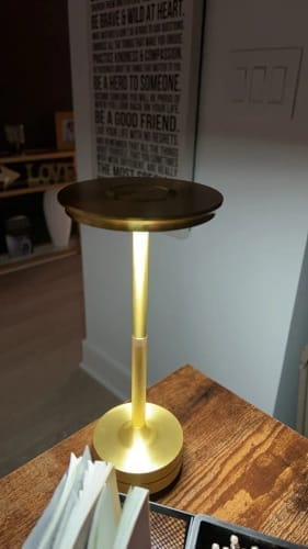Customer photo review of EcoLume - Luxury design lamp redefined design