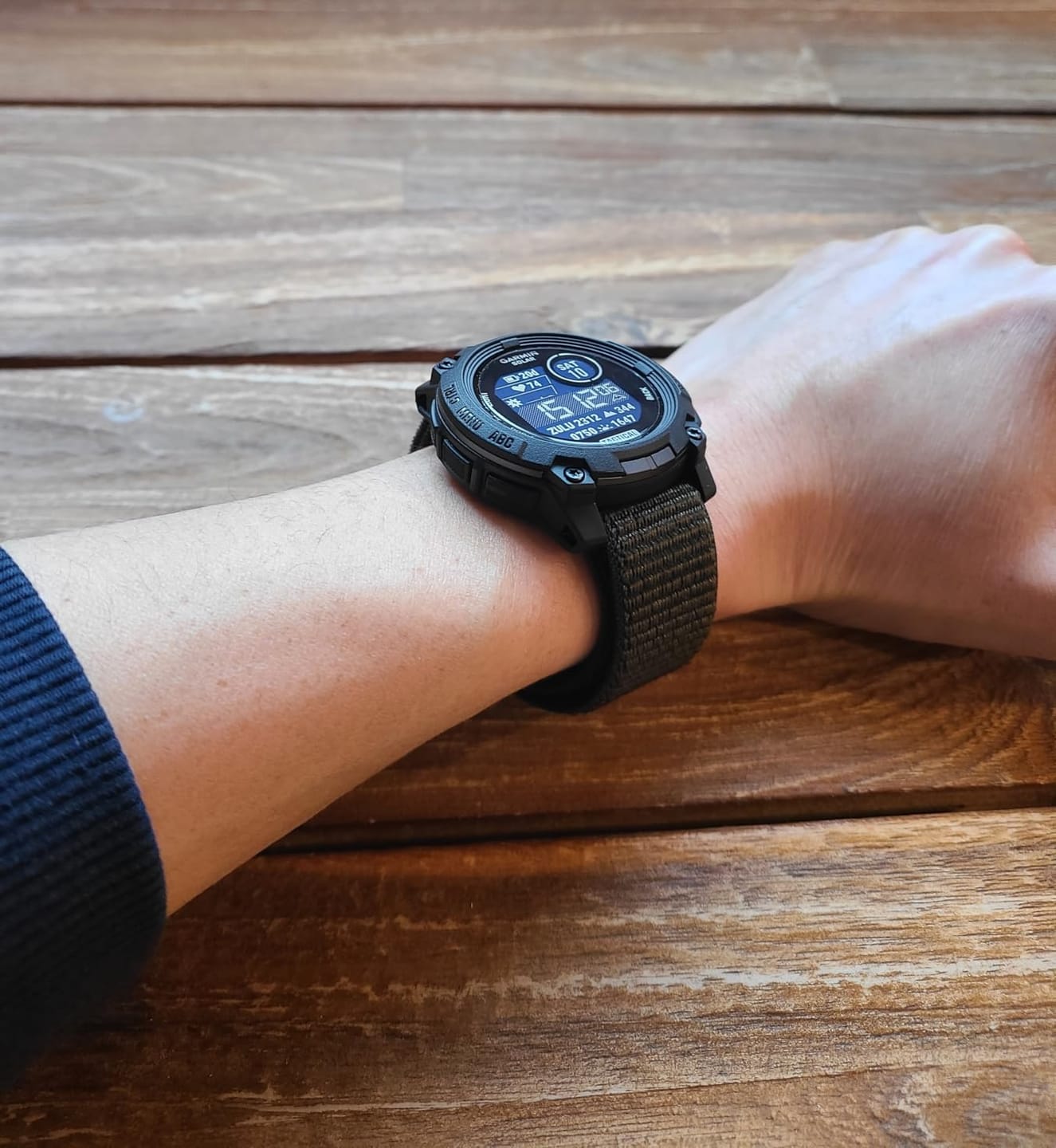 Customer photo review of Garmin Instinct 3 Tactical Edition