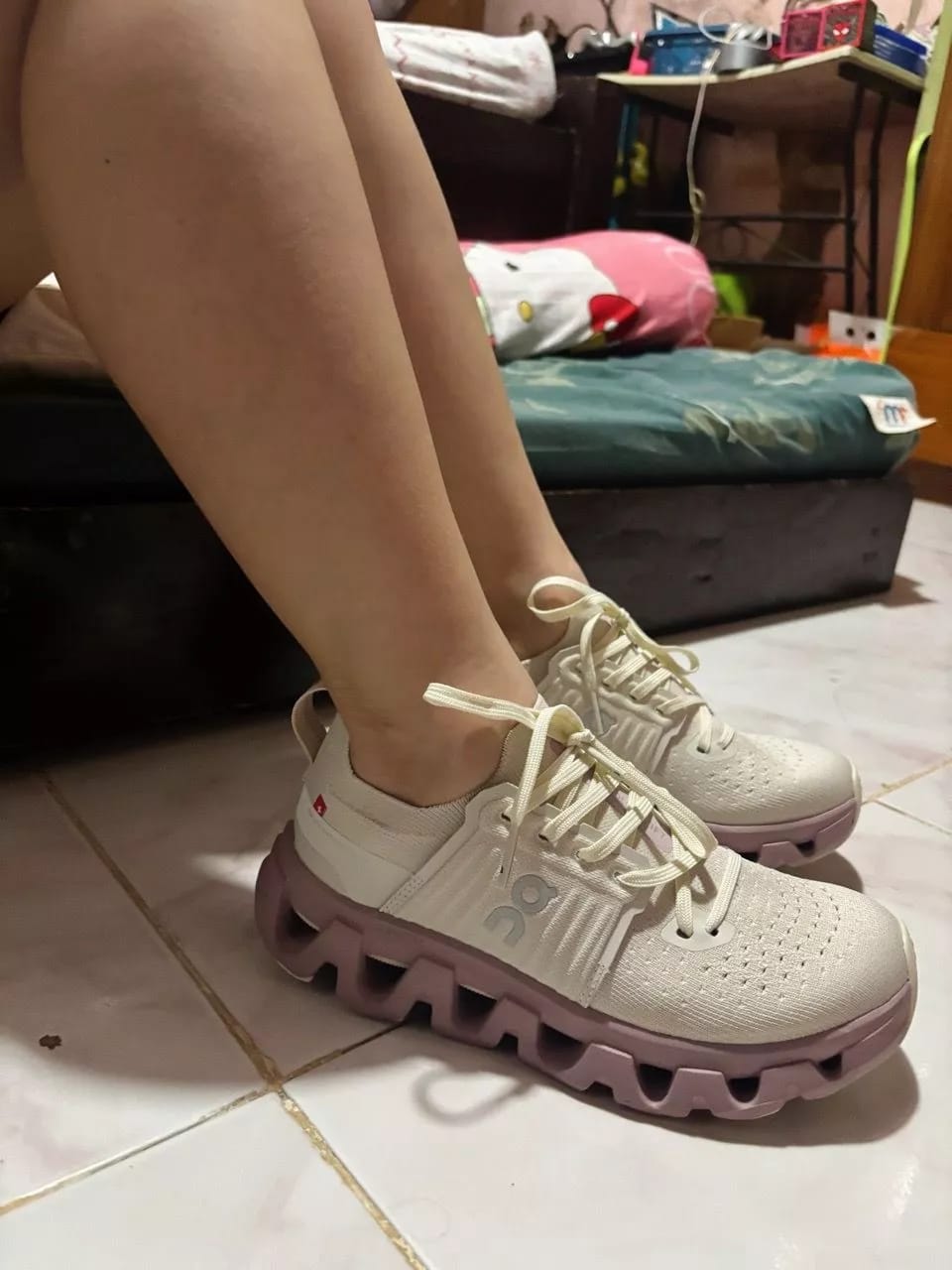 Customer photo review of Cloudswift 4 Pearl Mauve - CSM
