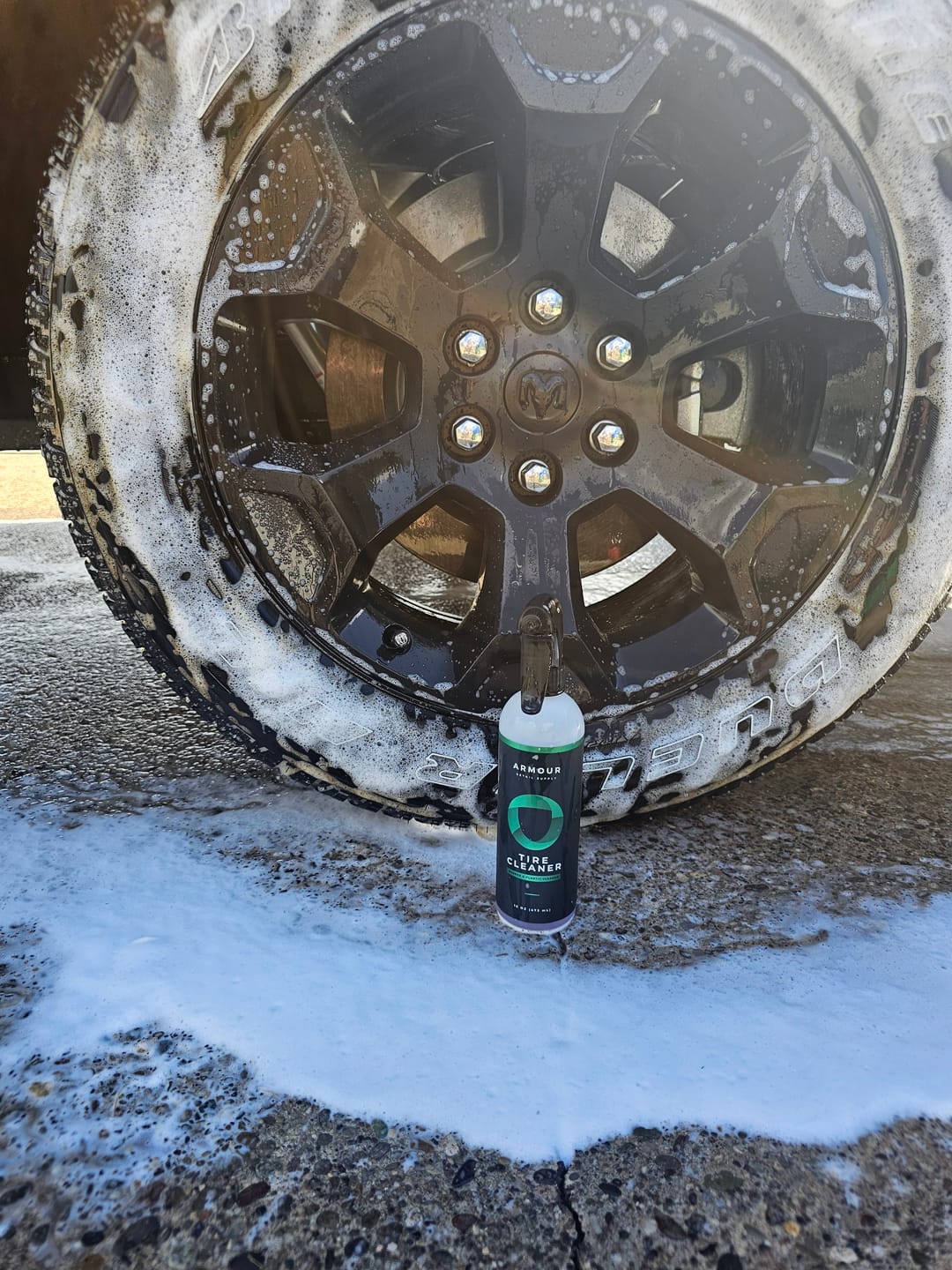 Customer photo review of Tire Cleaner
