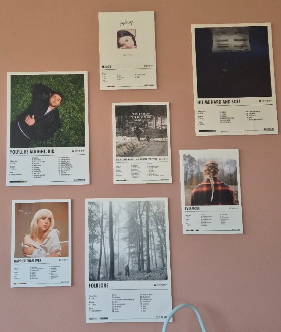 Customer photo review of Custom Album Cover Poster | Design 1