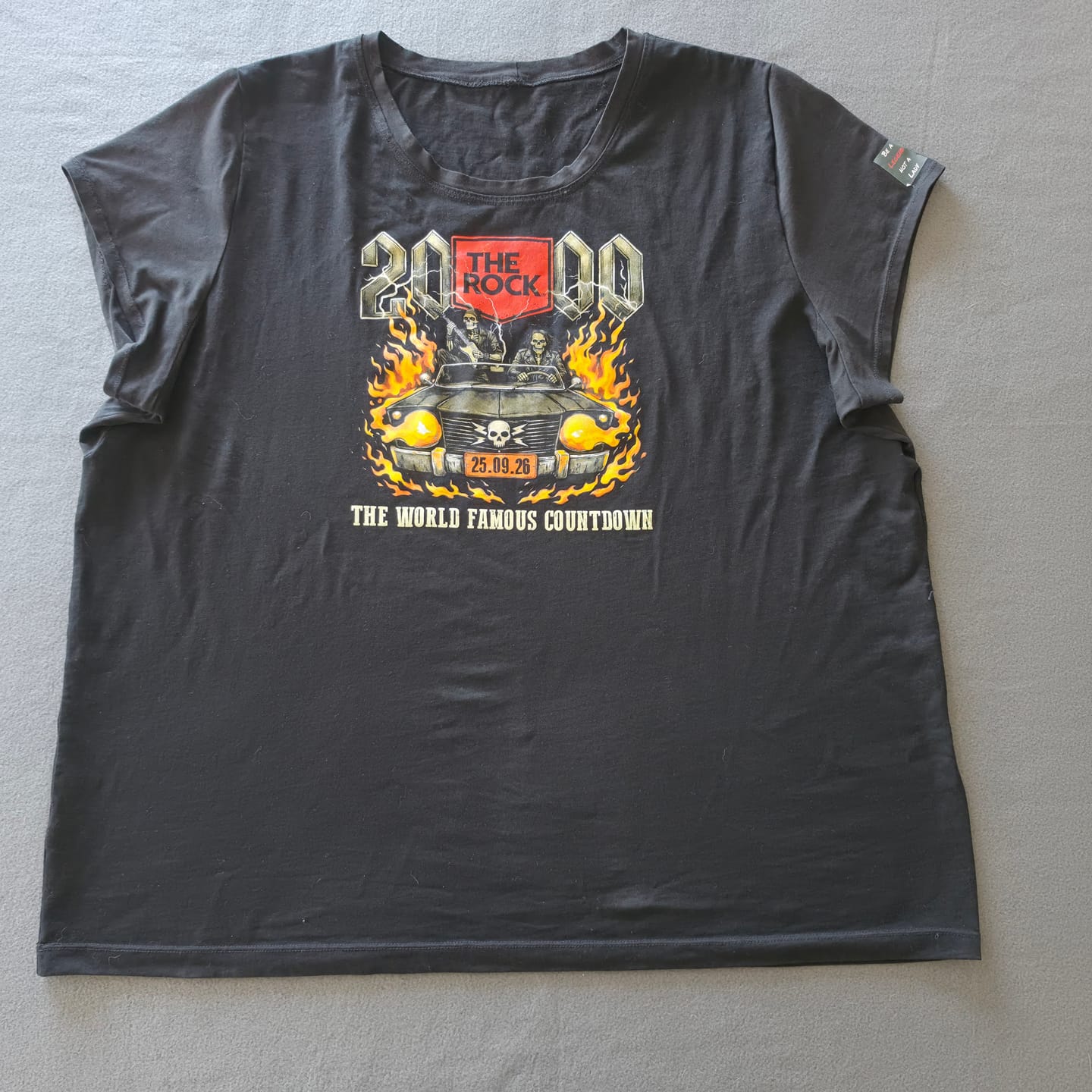 Customer photo review of The Rock 2000 Event T-Shirt 2026 LS