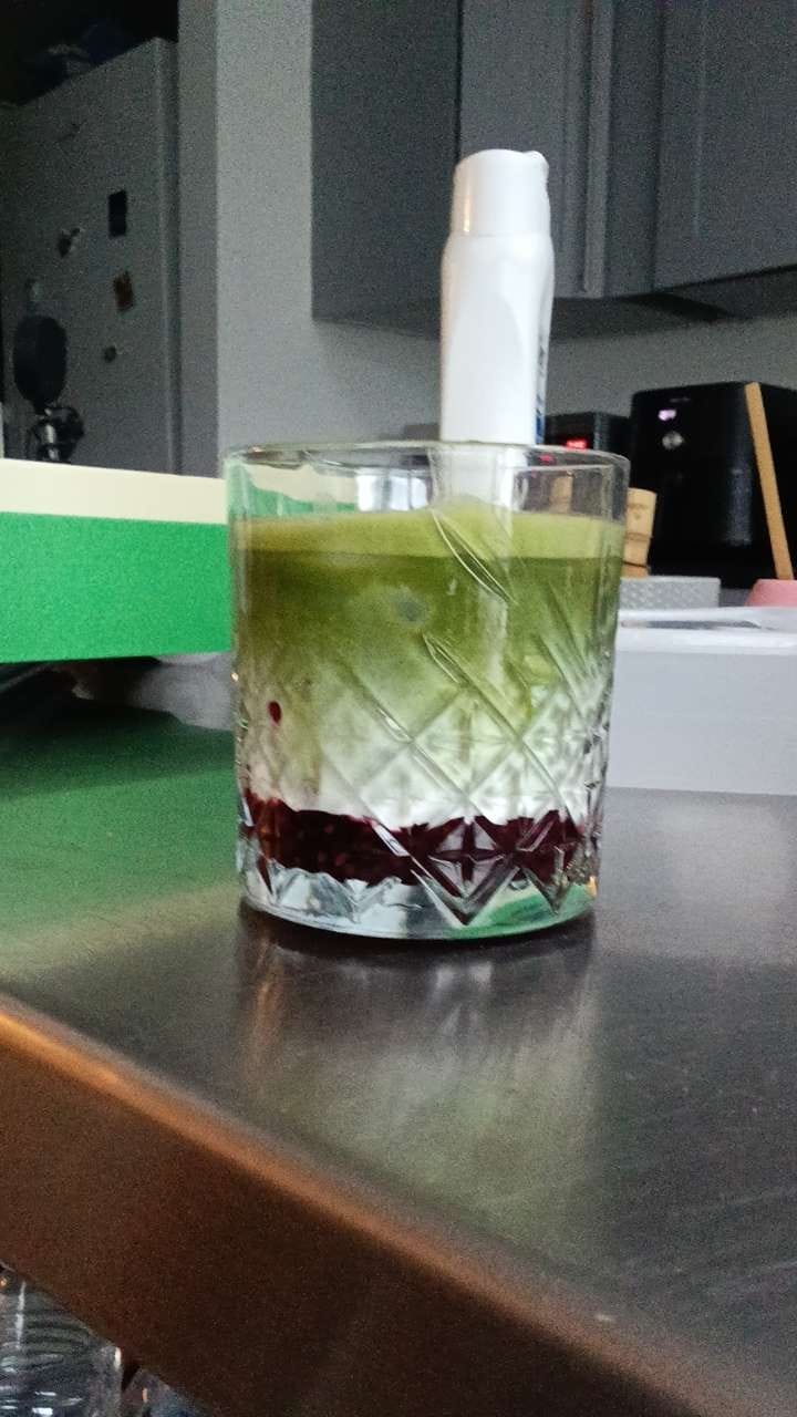 Customer photo review of Premium Ceremonial Matcha - 100g Pouch