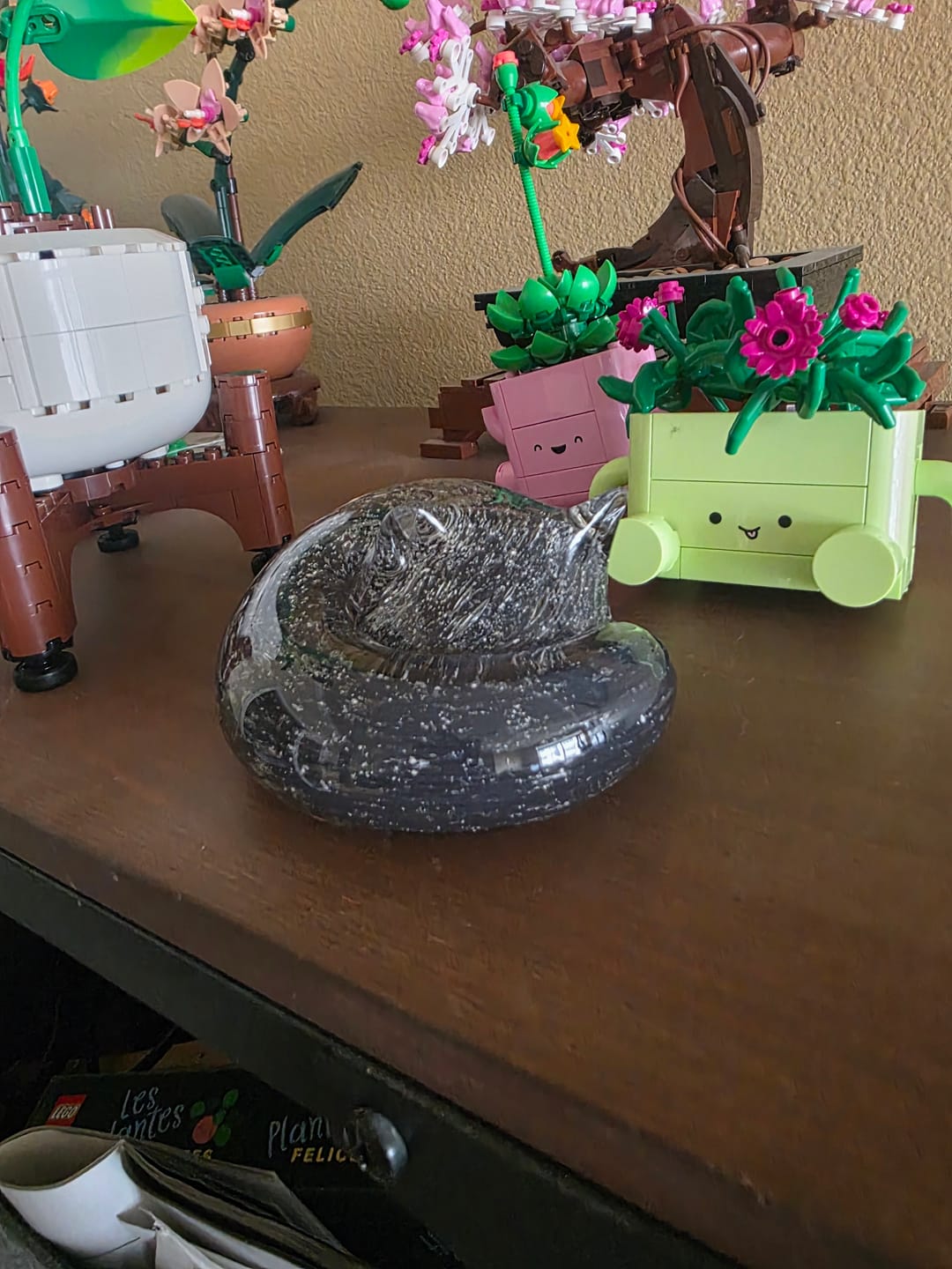 Customer photo review of Sleeping Cat with Infused Cremation Ashes