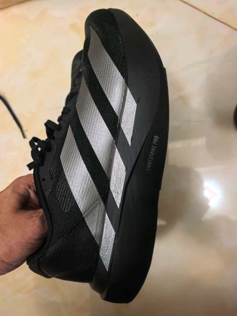 Customer photo review of Adizero Evo SL CoreBlack / Iron Mettalic - AZS