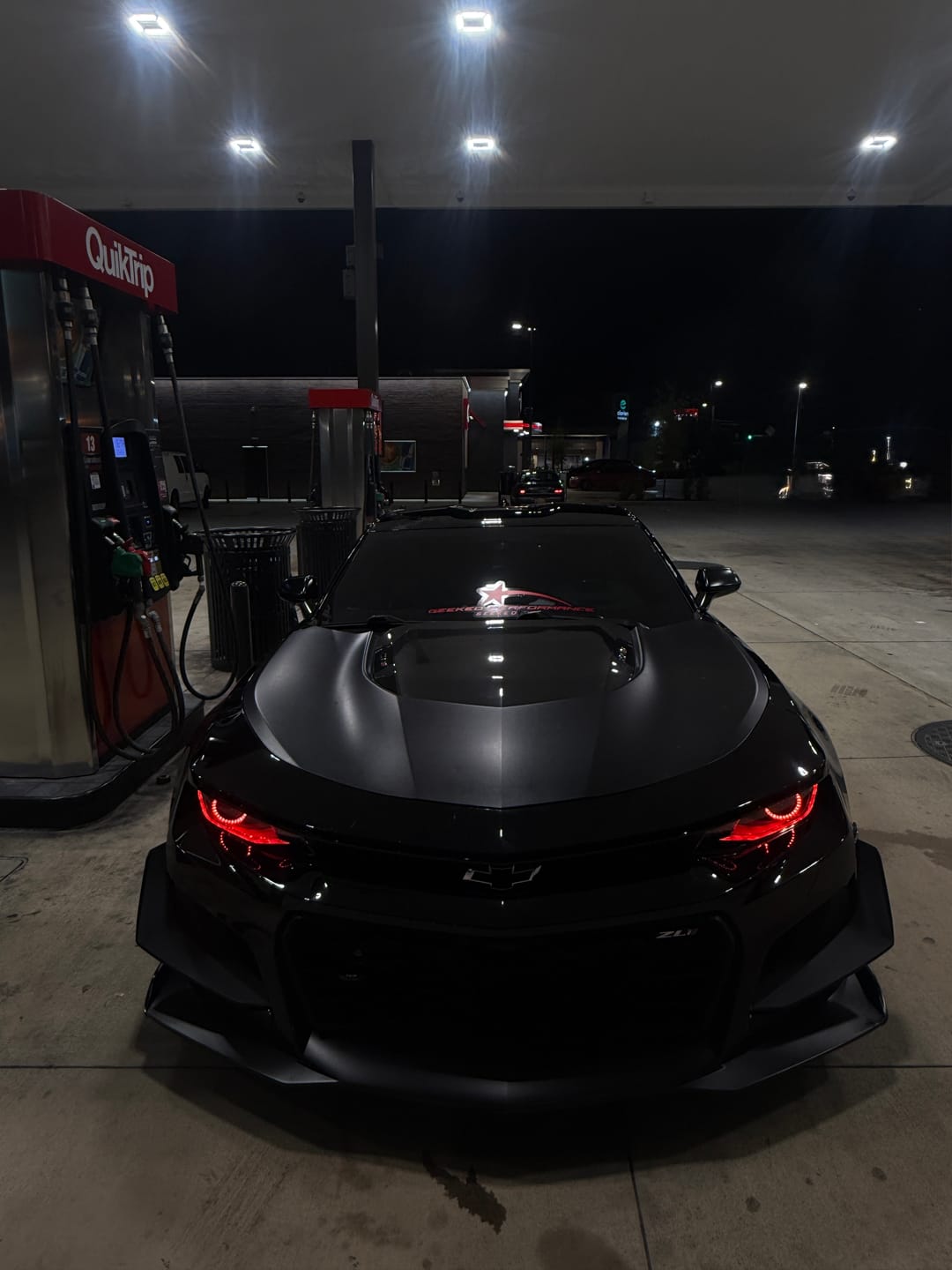 Customer photo review of Chevrolet Camaro: Multicolor Flow Series Headlights w/ Halos (2016-2018)