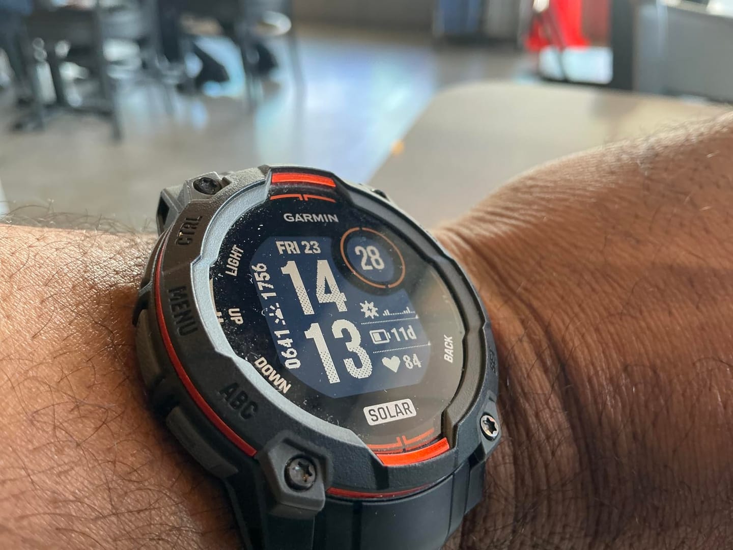 Customer photo review of Garmin Instinct 3 Solar