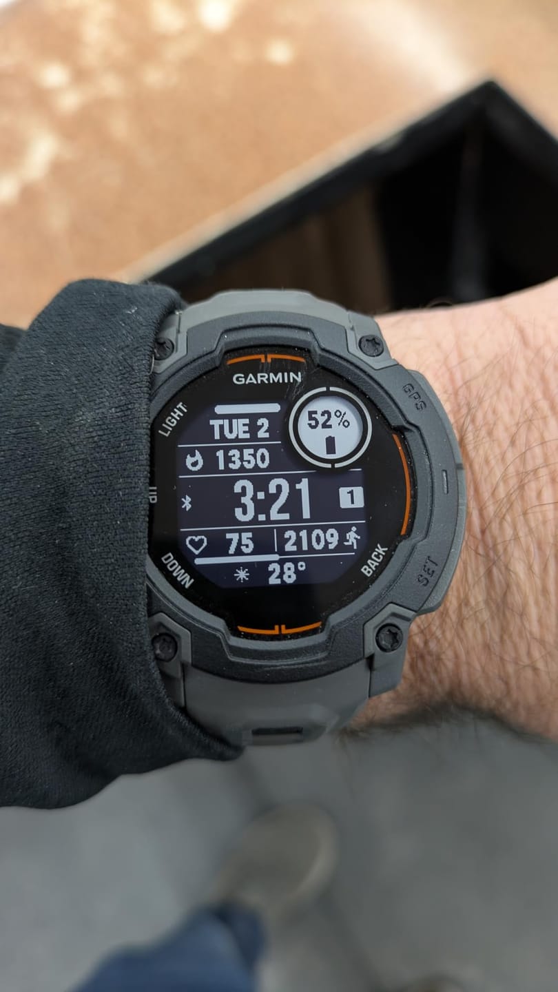 Customer photo review of Garmin Instinct E