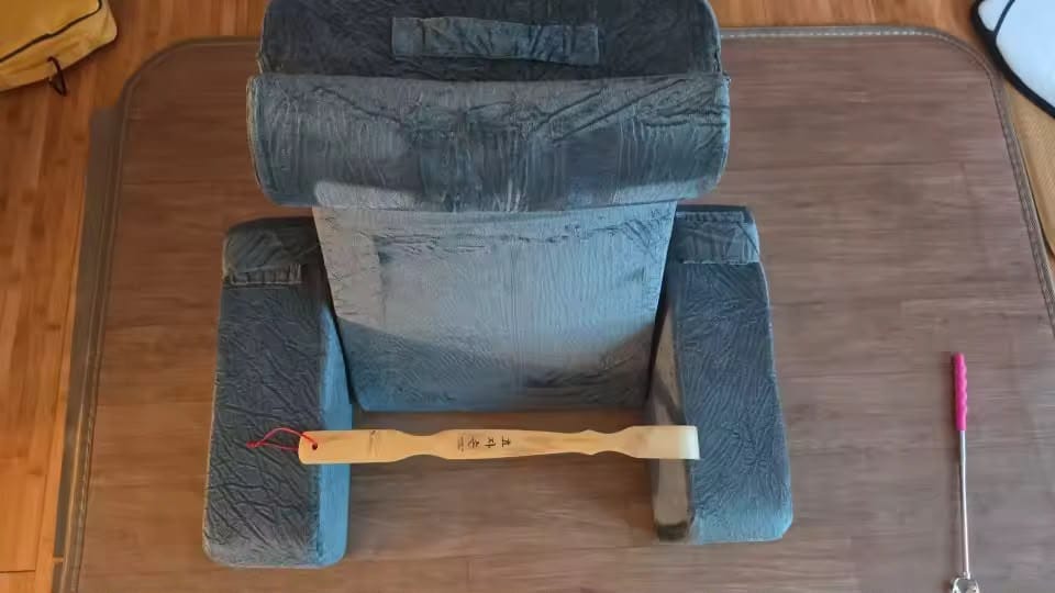 Customer photo review of כרית מנוחה ארגונומית