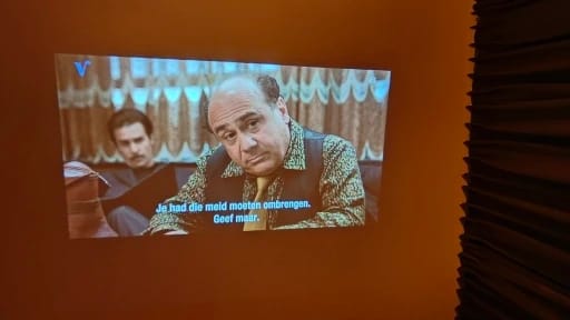 Customer photo review of Stellyo - 4K Pivot Projector