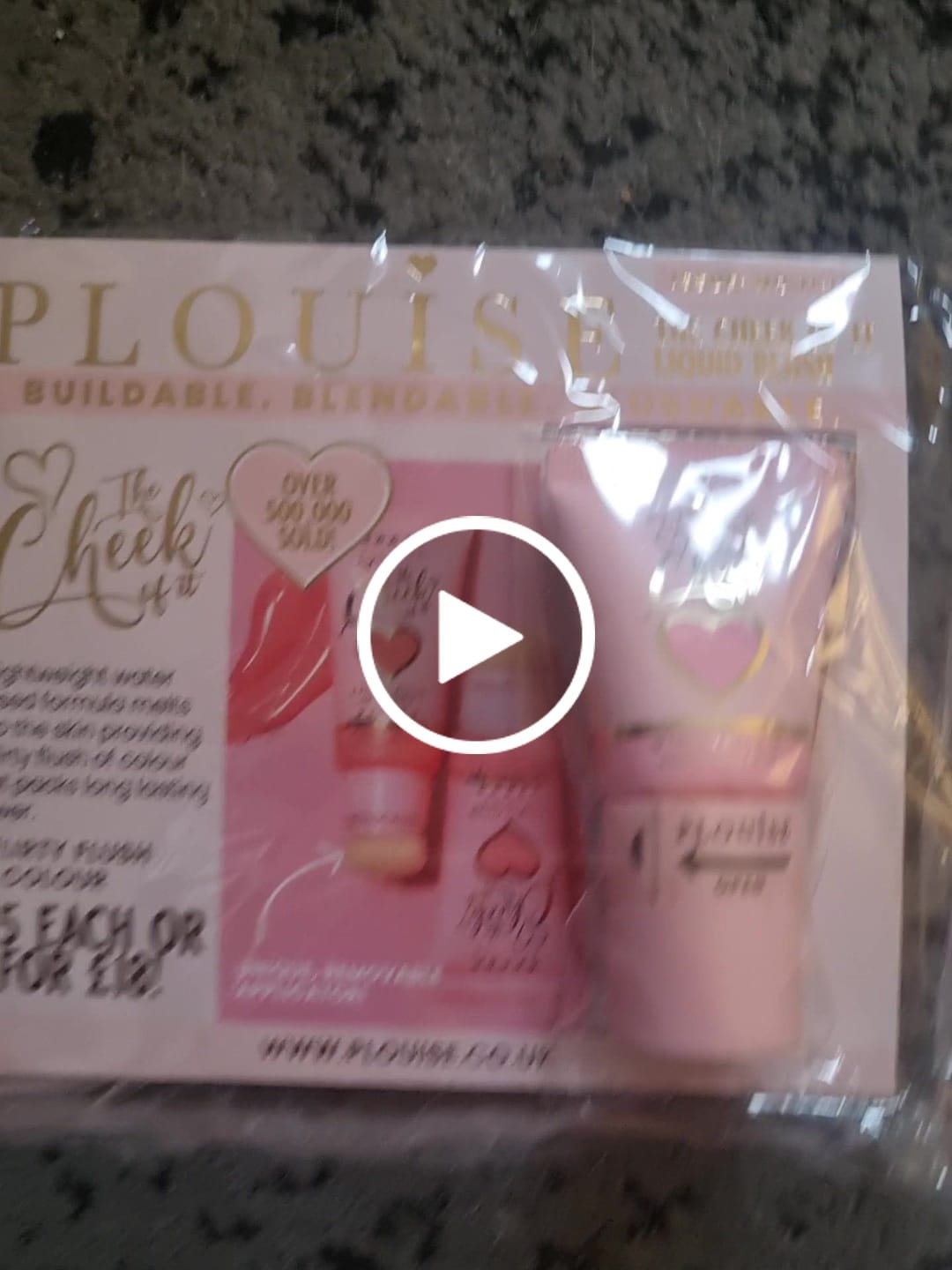 Customer video review of The Cheek Of It Liquid Blush Legally Pink Magazine