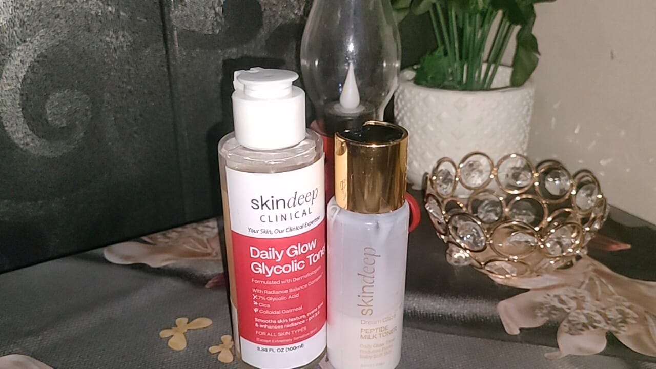 Customer photo review of DREAM GLAZE - Peptide Milk Toner