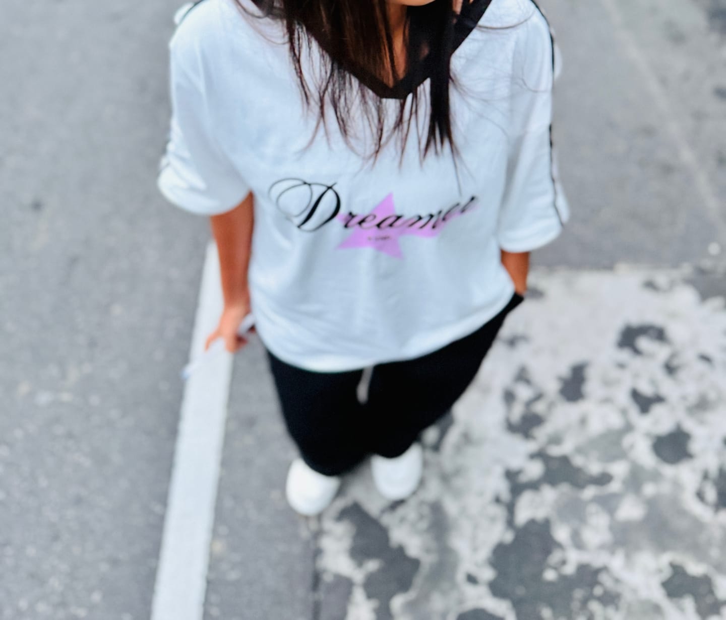 Customer photo review of Dreamer Classic Oversized Tee