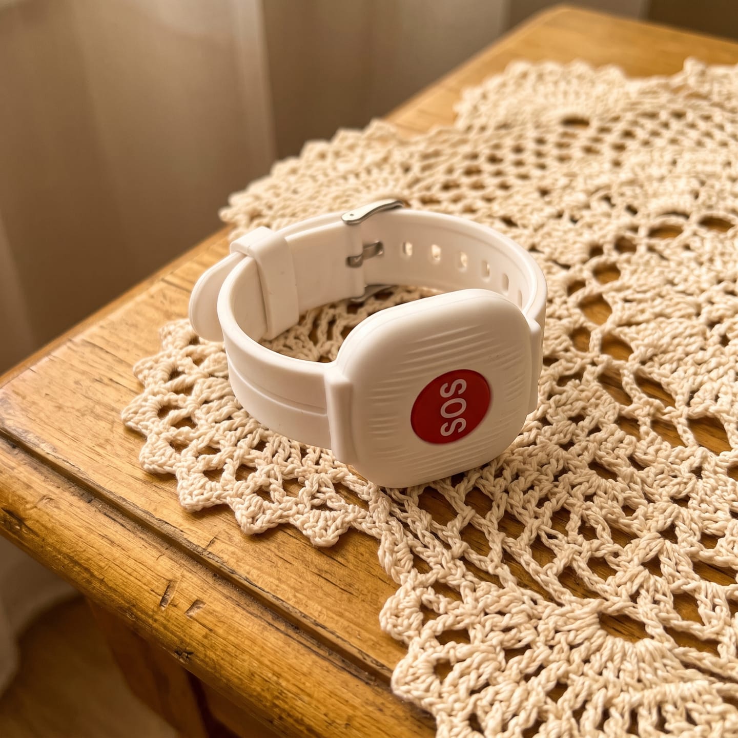 Customer photo review of Pulsera de Emergencia con Botón SOS para Mayores