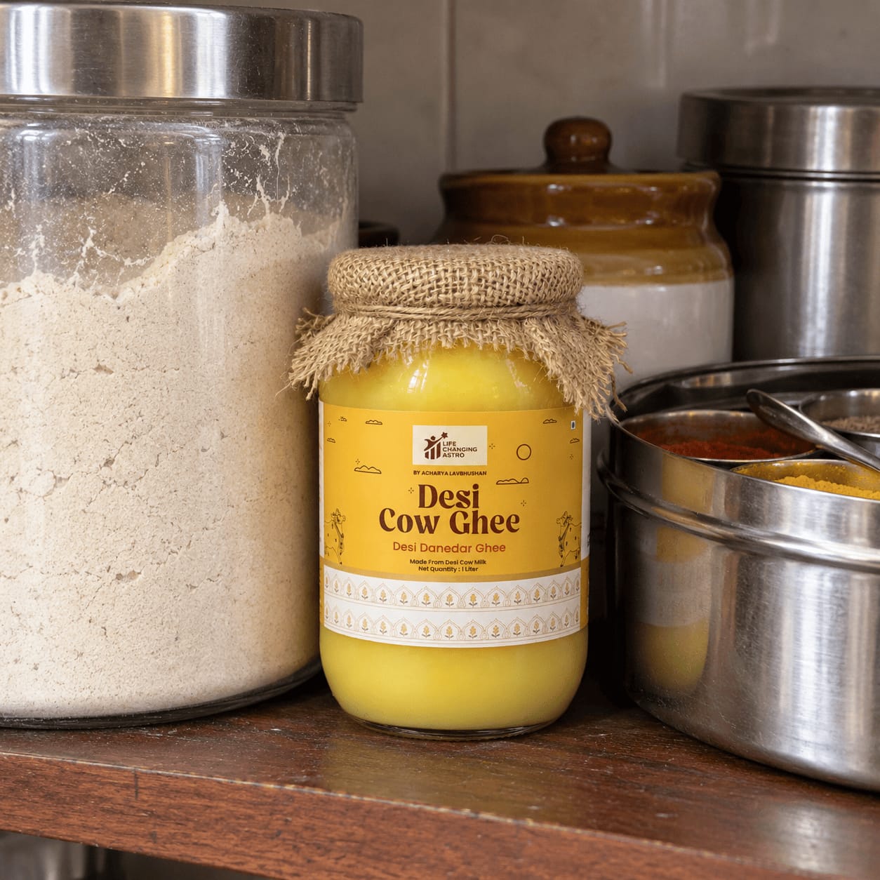 Customer photo review of Desi Cow Ghee