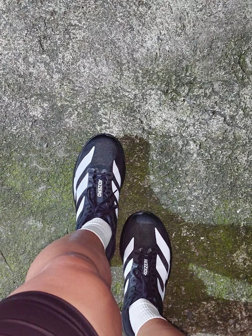 Customer photo review of Adizero Evo SL Core Black & White - AZB