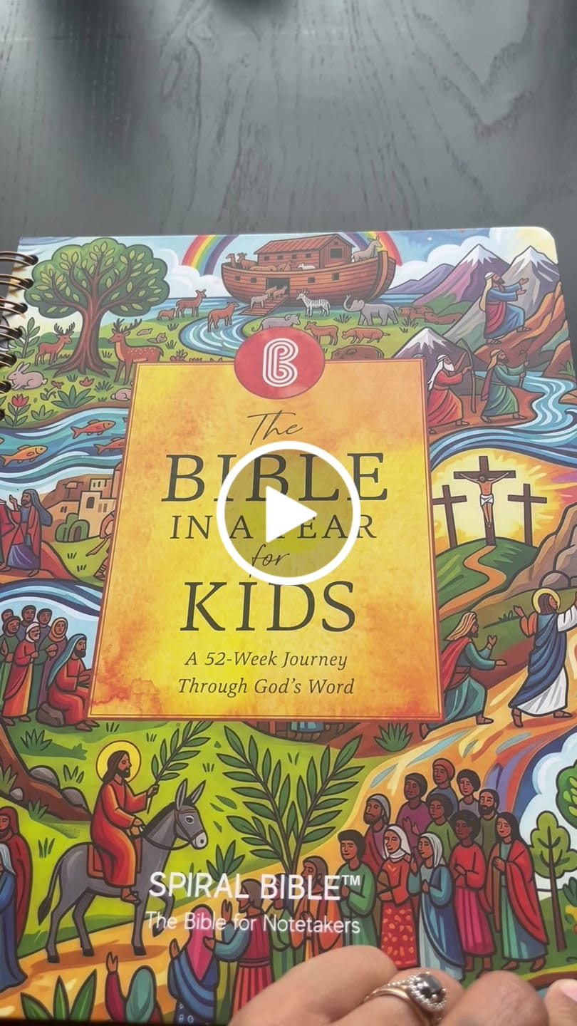 Customer video review of The Bible In A Year For Kids: A 52-Week Journey Through God's Word