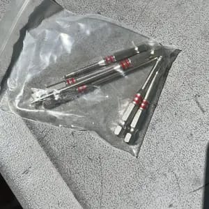 Customer photo review of Magnetico Set Punte Avvitatore 6 Pezzi Design Pagoda