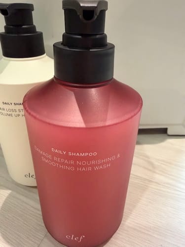 Customer photo review of [NEW] Daily Shampoo Damage Repair Hair Wash 500ml