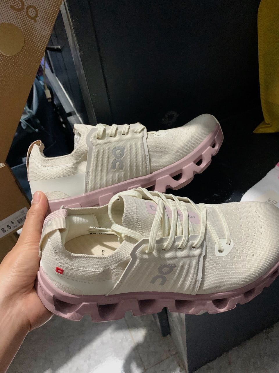Customer photo review of Cloudswift 4 Pearl Mauve - CSM