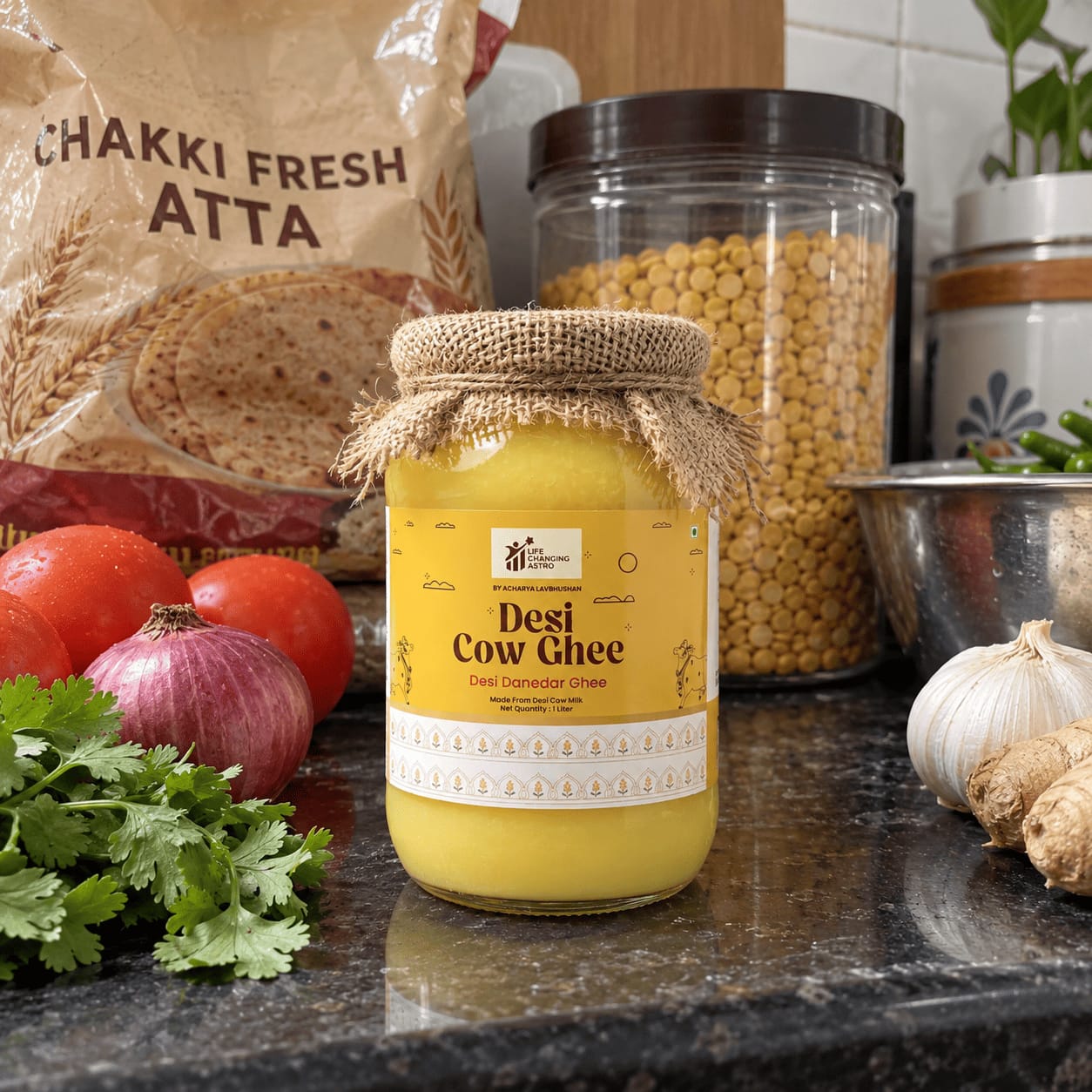 Customer photo review of Desi Cow Ghee