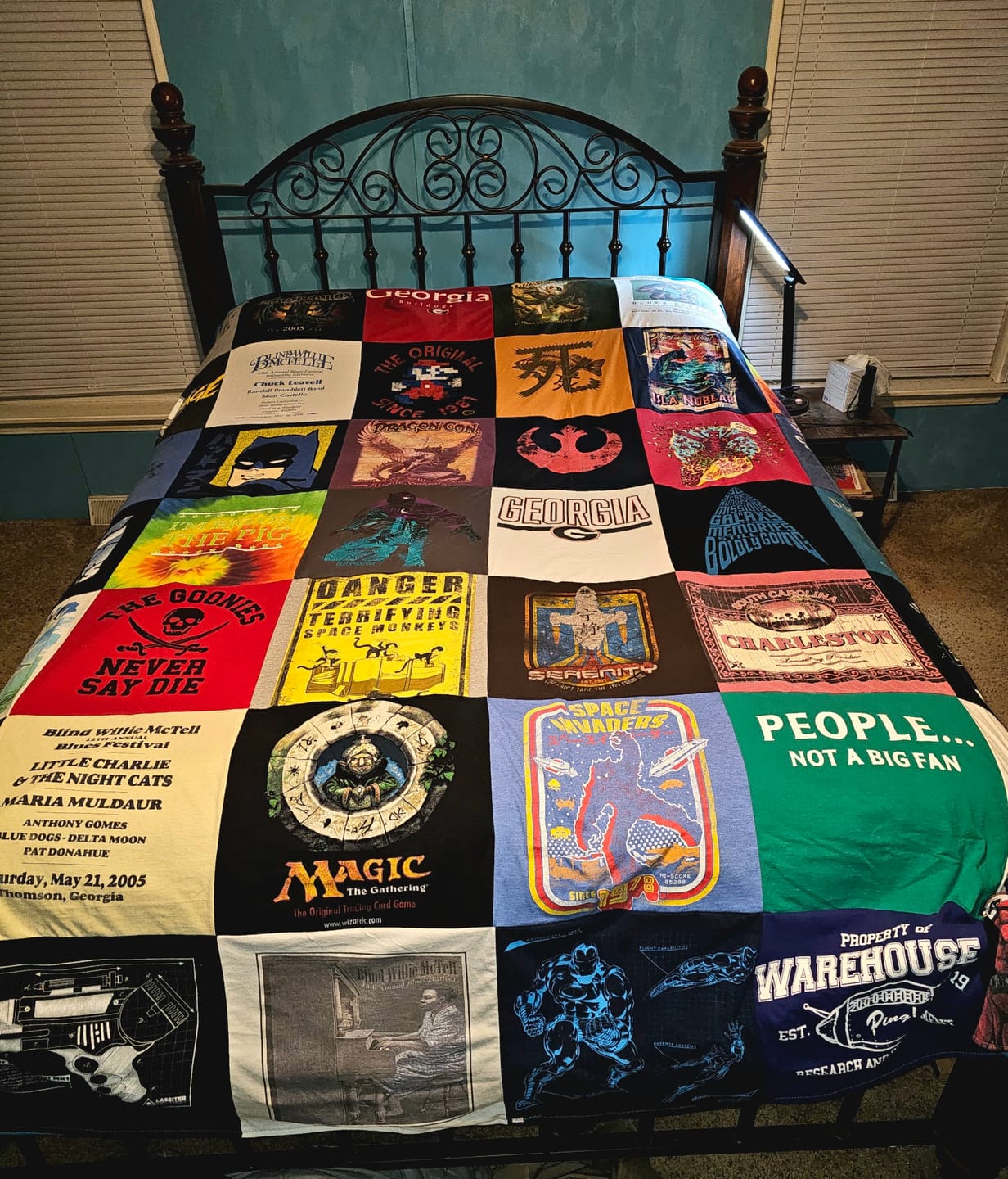 Customer photo review of Project Repat T-Shirt Quilt