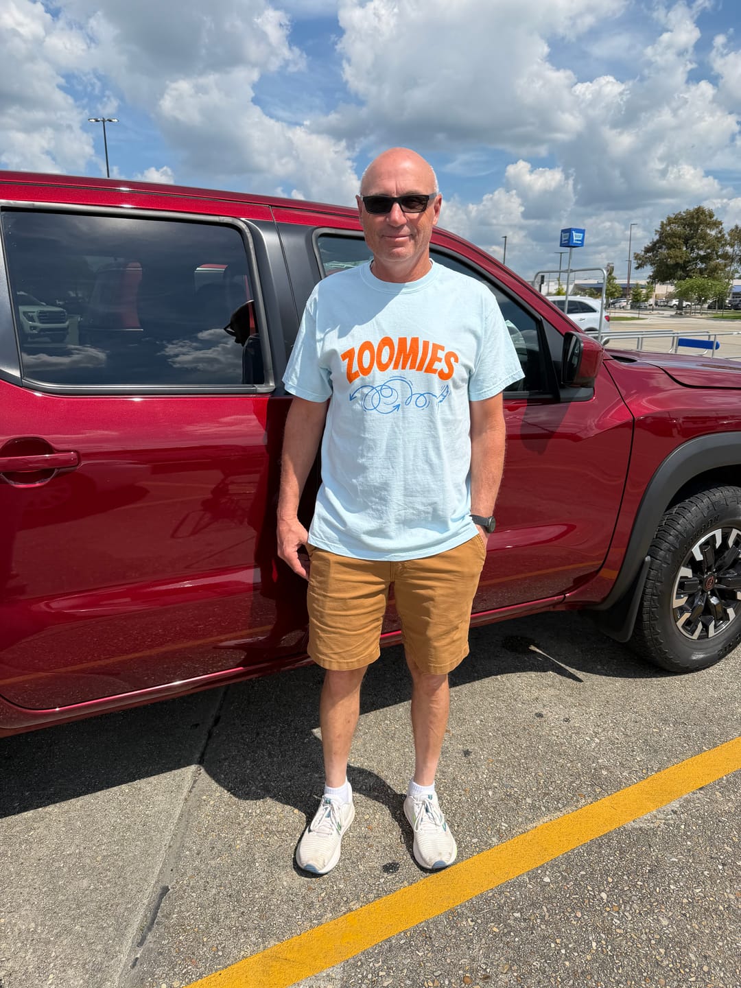 Customer photo review of Zoomies T-Shirt