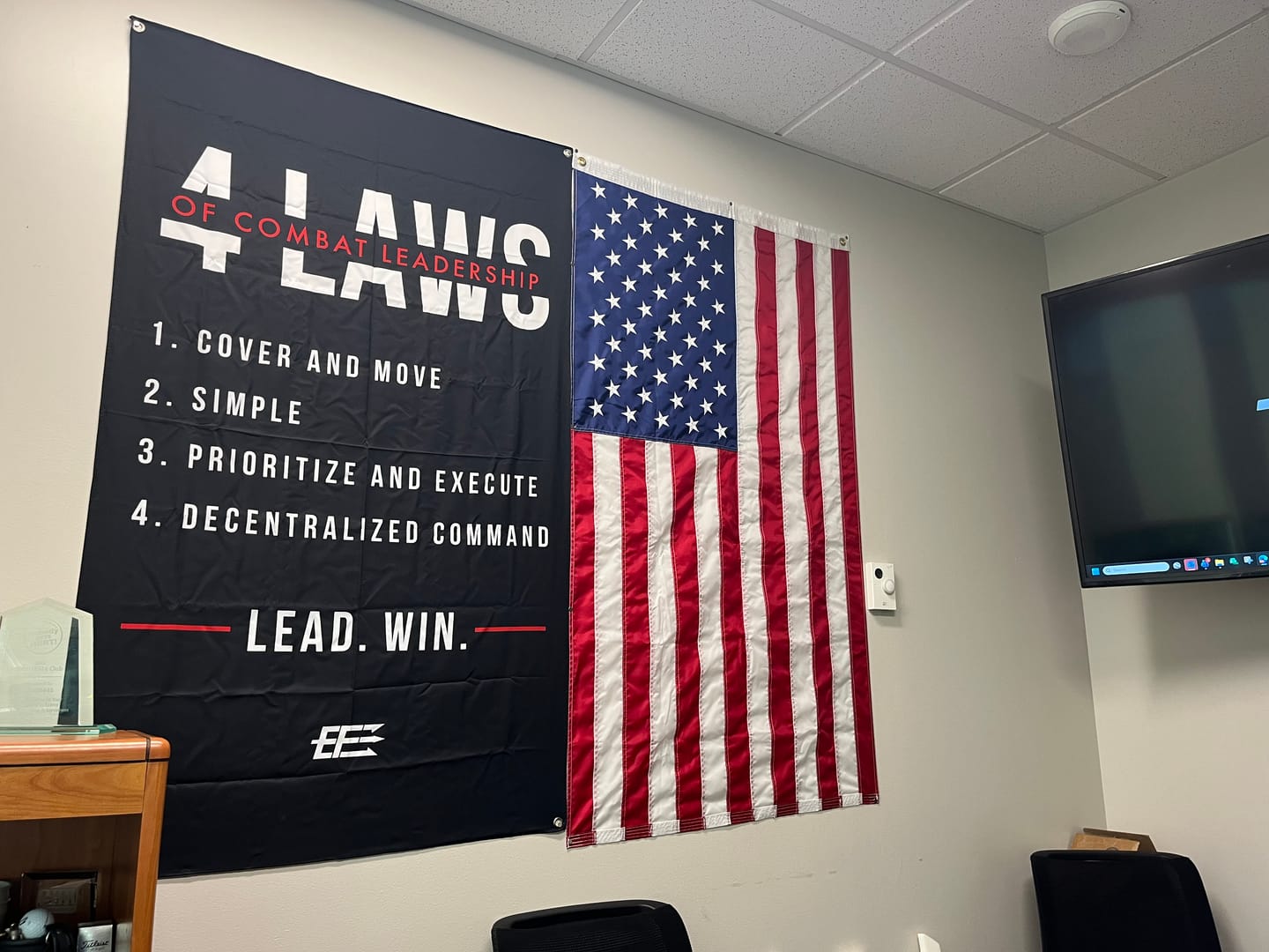 Customer photo review of 3' x 5' American Flag