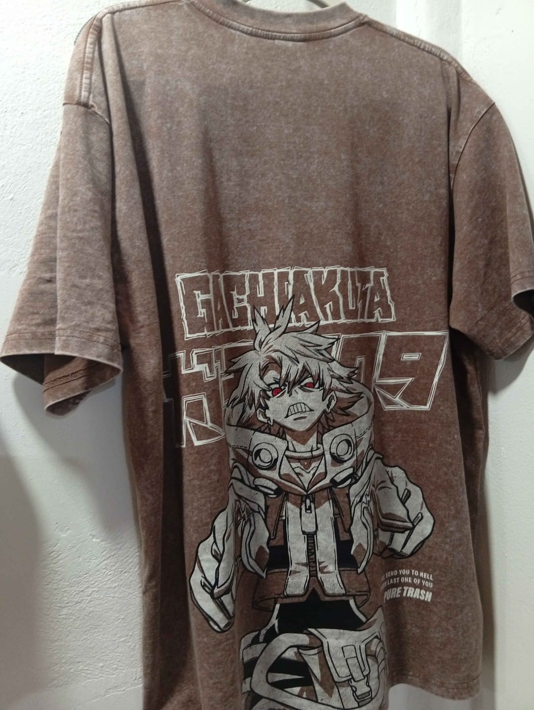 Customer photo review of Camisa Rudo Surebrec - Gachiakuta