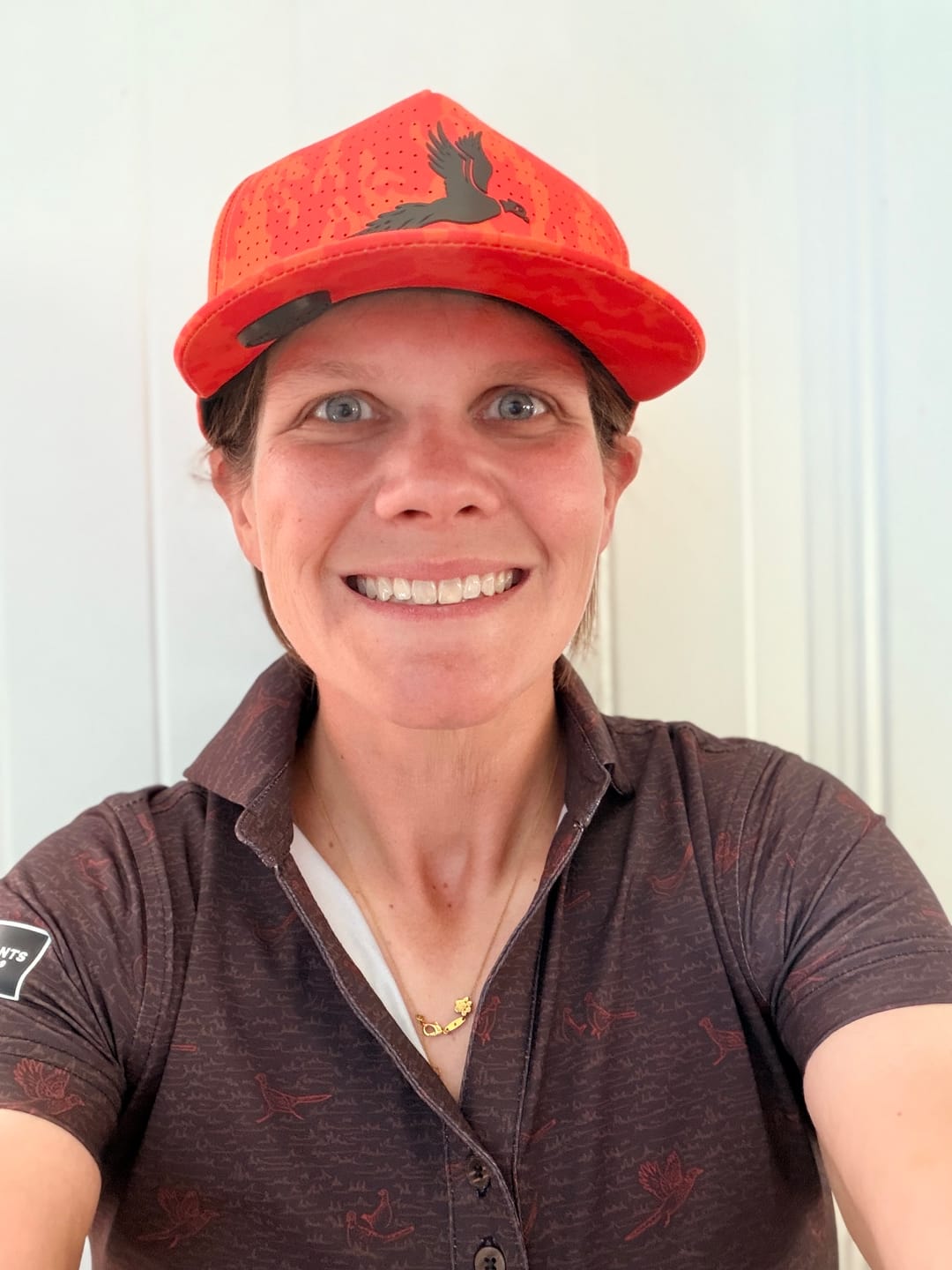 Customer photo review of Longtail Women's Polo - Waggle x Pheasants Forever