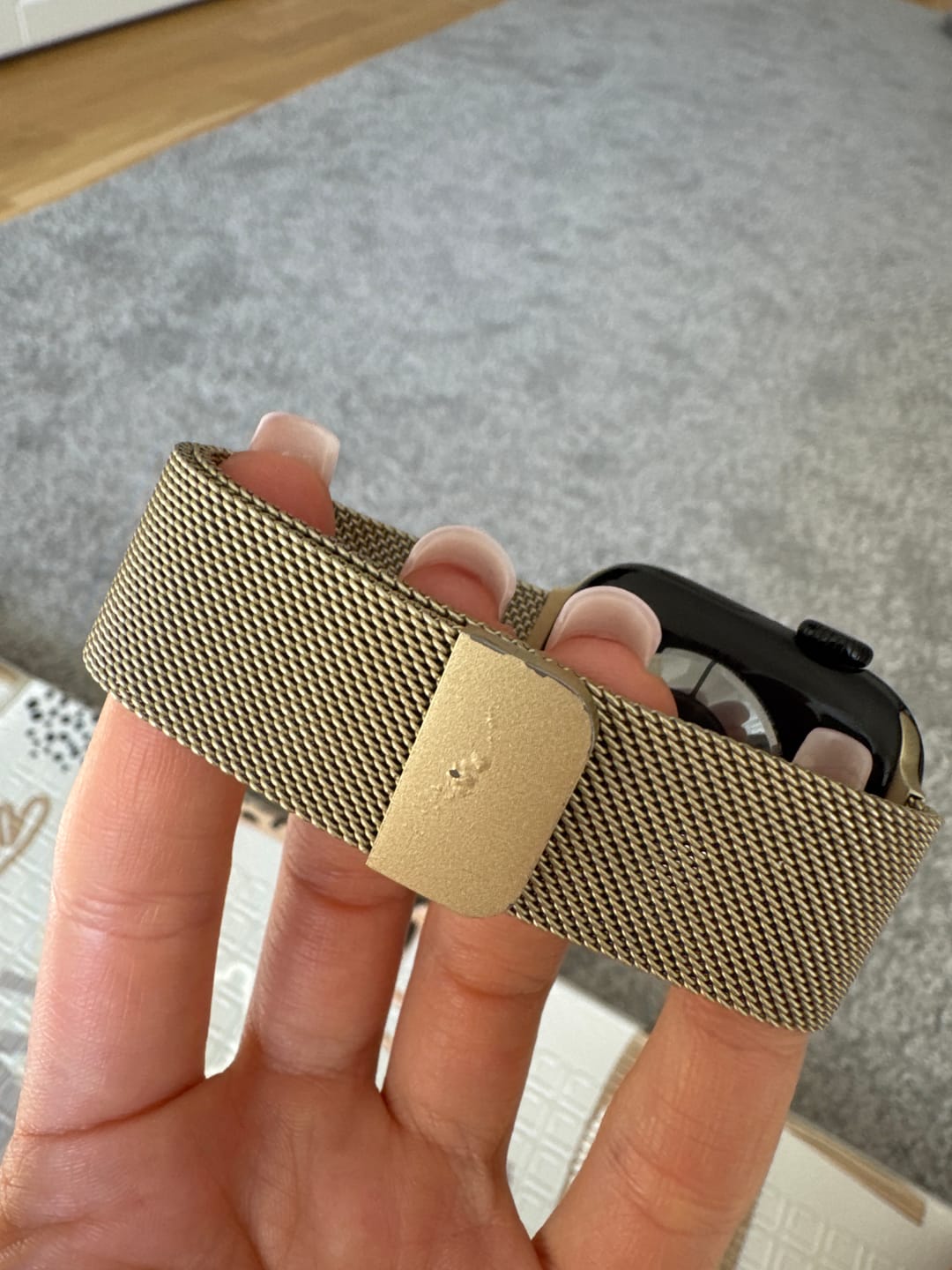 Customer photo review of arktisband Apple Watch Milanaise Loop Armband