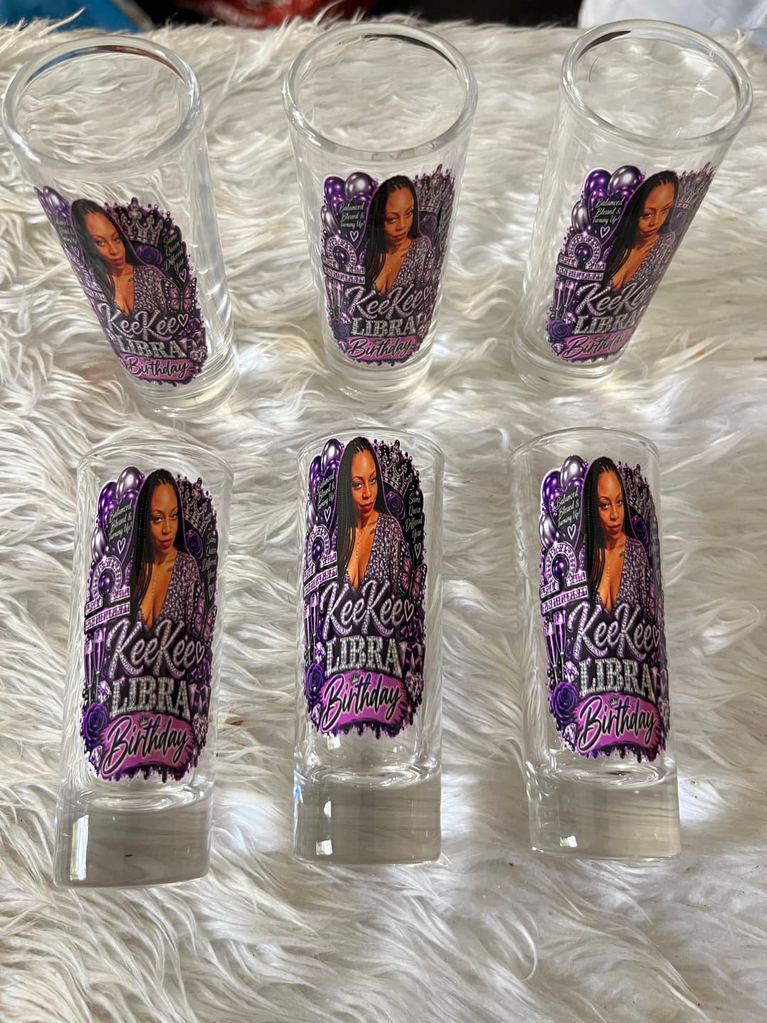 Customer photo review of UV DTF Sticker Transfers By Size