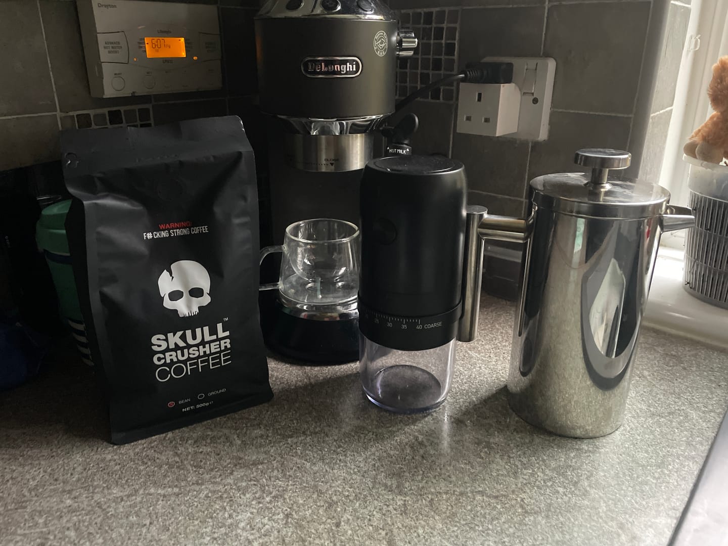 Customer photo review of Skull Crusher - High Caffeine Coffee