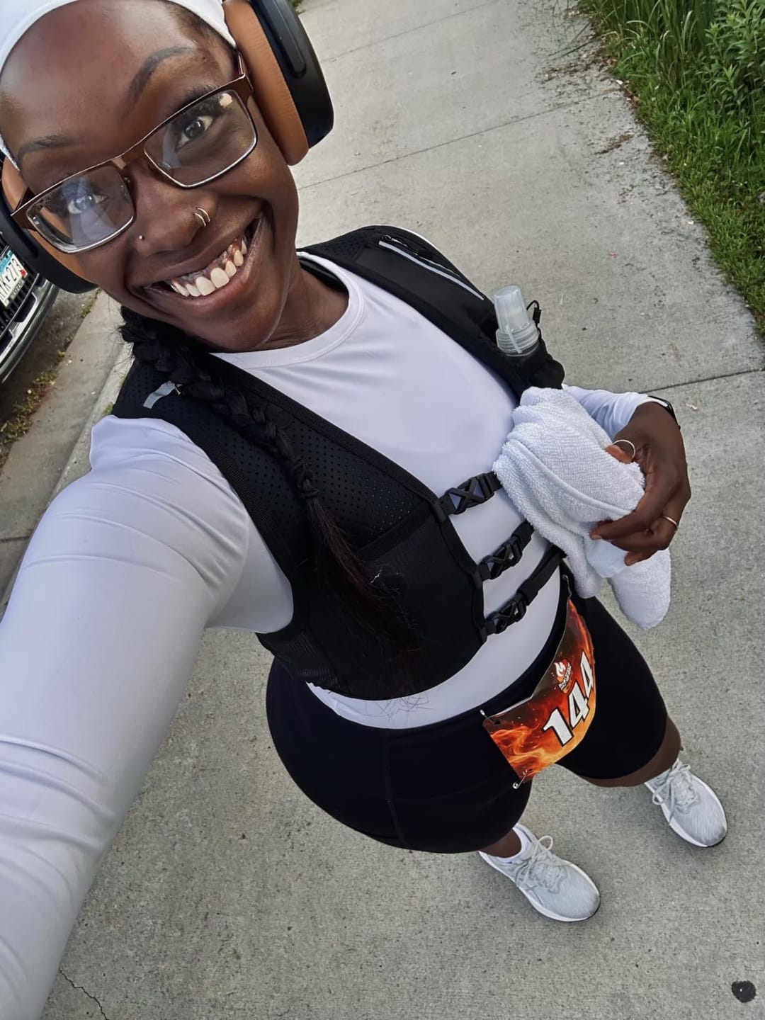 Customer photo review of Airunvest® Ultra-Light Hydration Running Vest