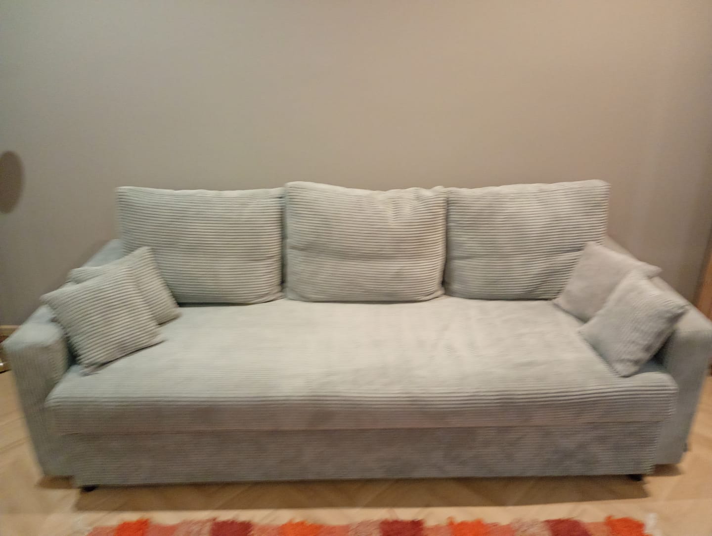 Customer photo review of Poduszki SNUG sztruks