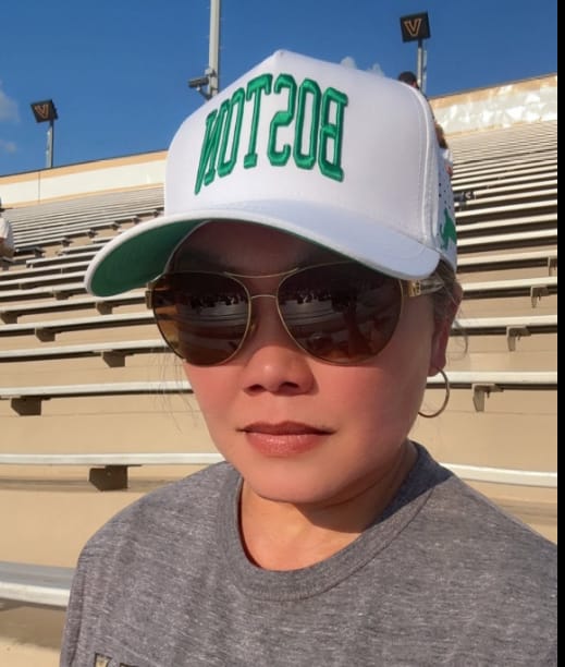 Customer photo review of BOSTON PERFORMANCE SNAPBACK - WHITE/GREEN EDITION (LIMITED)