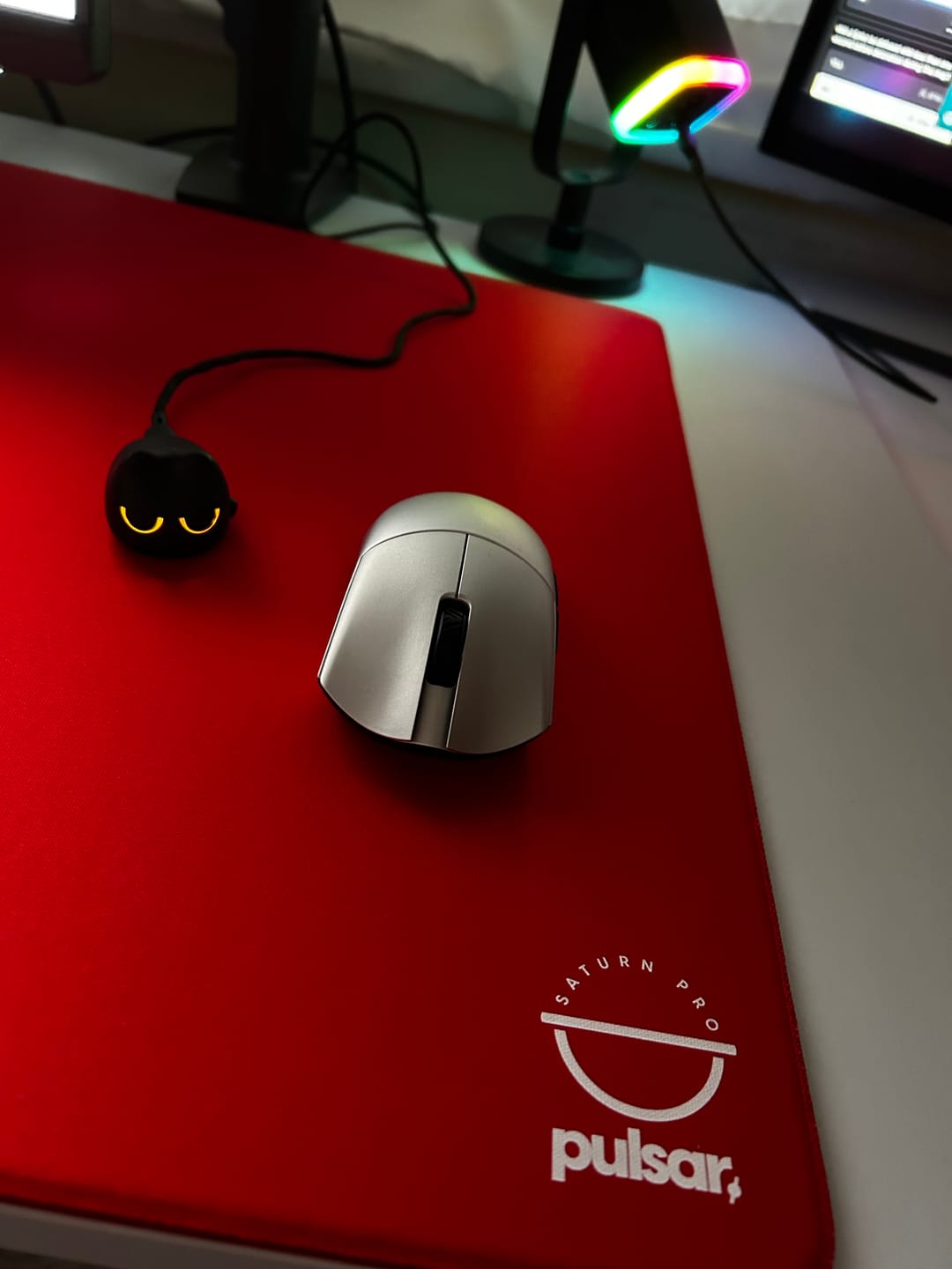 Customer photo review of Pulsar eS Saturn Pro Poron Mousepad