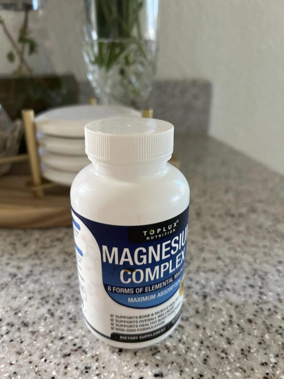 Customer photo review of Magnesio Complex 8 Formas — 1000mg | 60 Cápsulas