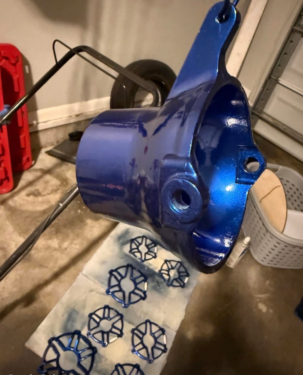Customer photo review of Mystic Blue Spray Can Midcoat