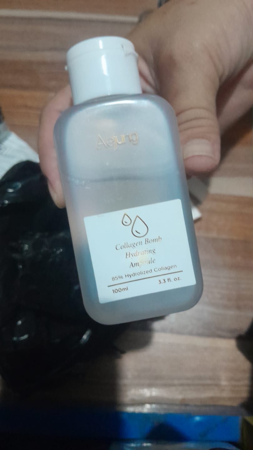 Customer photo review of Aejung™ Collagen Bomb Hydrating Ampoule