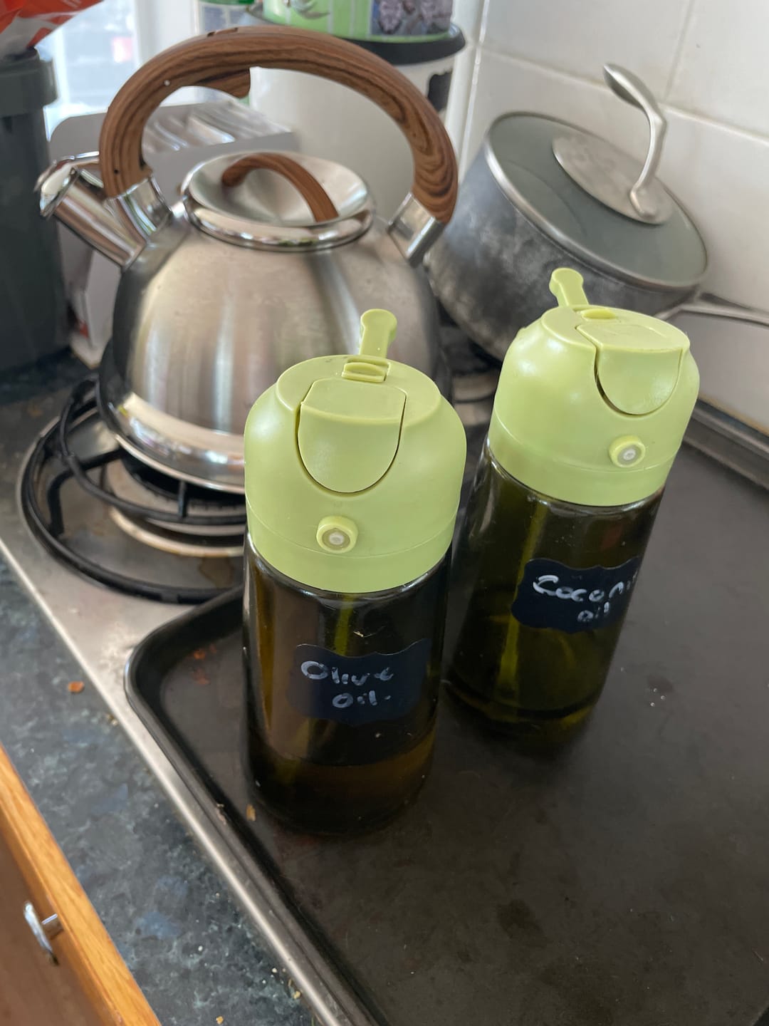 Customer photo review of 2 in 1 Oil Dispenser