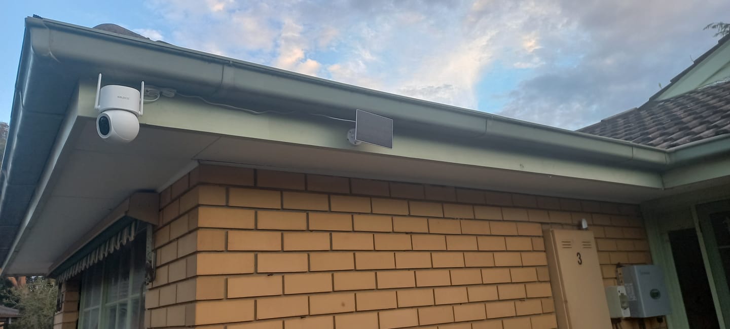 Customer photo review of Solar Camera Pro 3.0 WIFI®
