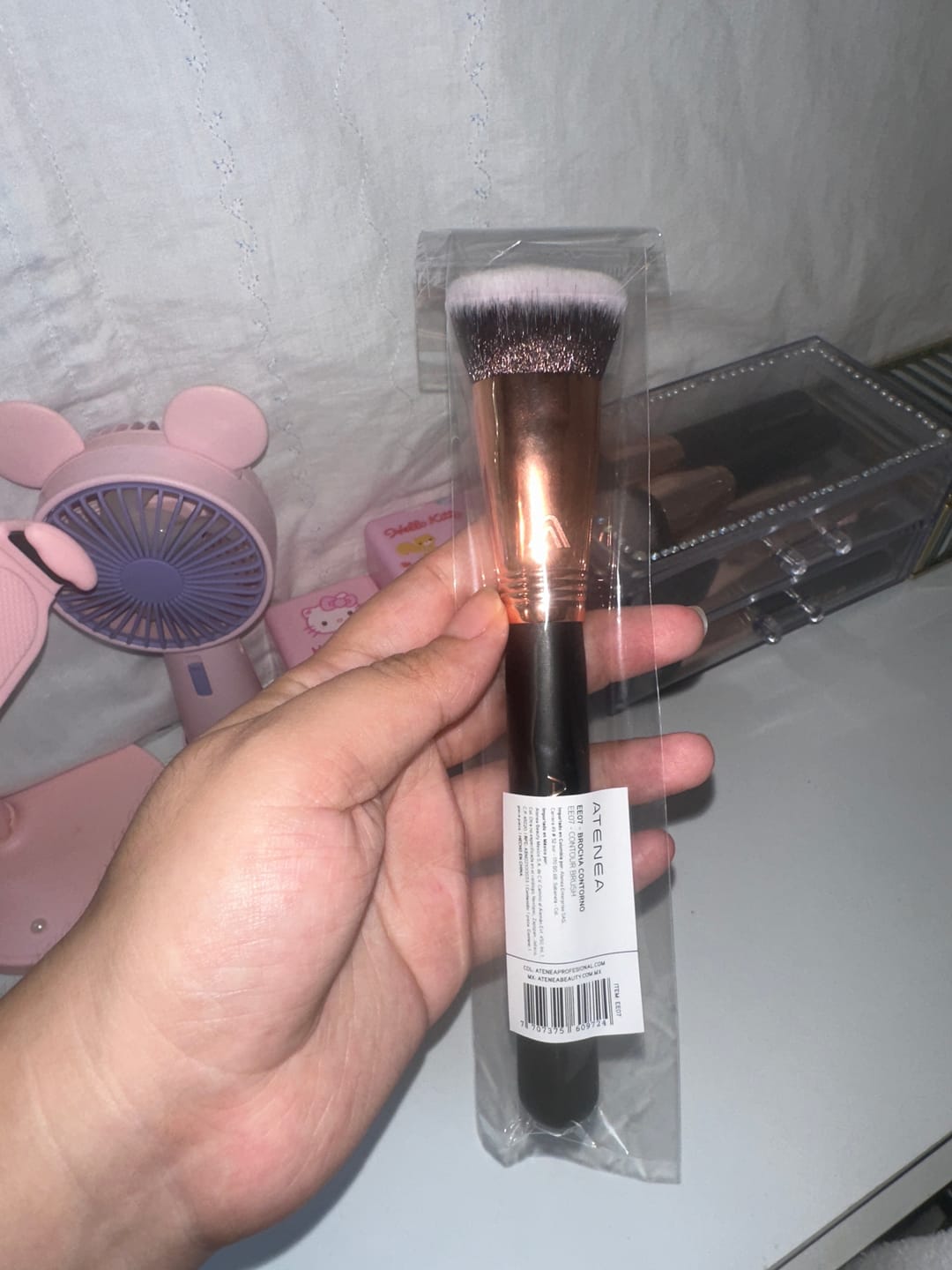 Customer photo review of BROCHA PARA CONTORNO - BLACK GOLD 07