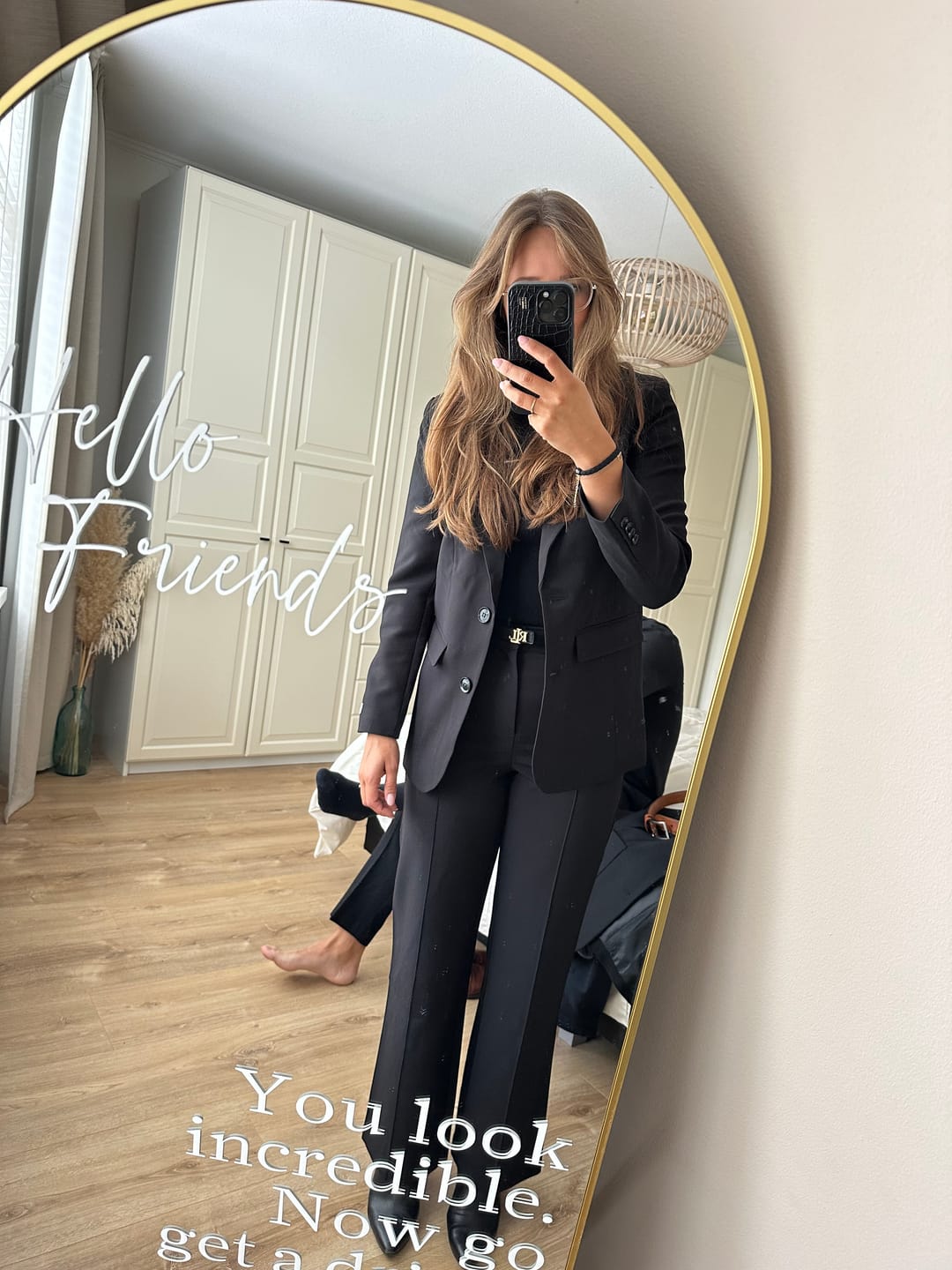 Customer photo review of Gemma Blazer | Black