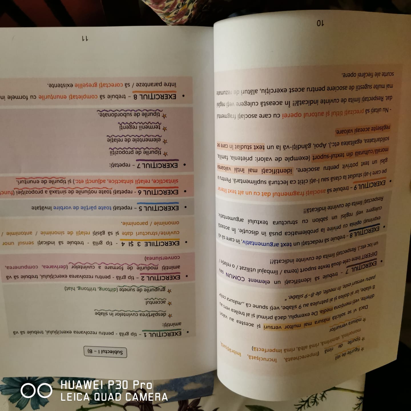 Customer photo review of Carte Română Evaluare Națională - Bacademia (Toată Materia V-VIII: Gramatică și Literatură)