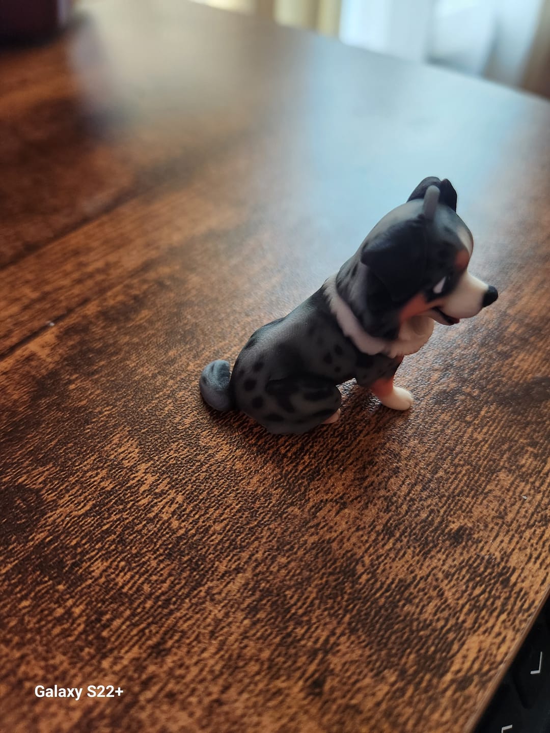 Customer photo review of Personalized Pet 3D Figure Keychain from Photo