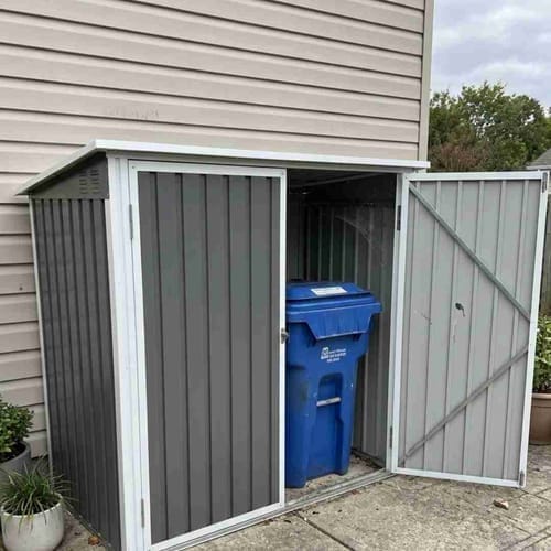 Customer photo review of Mülltonnenbox